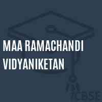 Maa Ramachandi Vidyaniketan School Logo