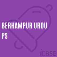 Berhampur Urdu Ps Primary School Logo