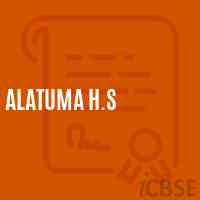 Alatuma H.S School Logo