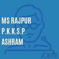 Ms Rajpur P.K.K.S.P. Ashram Middle School Logo