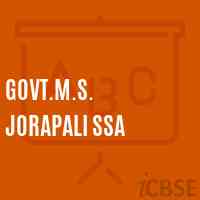 Govt.M.S. Jorapali Ssa Middle School Logo