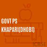 Govt Ps Khapari(Dhobi) Primary School Logo