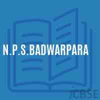 N.P.S.Badwarpara Primary School Logo
