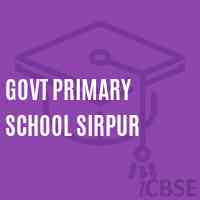 Govt Primary School Sirpur Logo