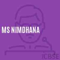 Ms Nimdhana Middle School Logo