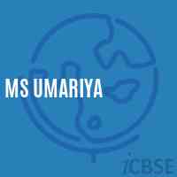 Ms Umariya Middle School Logo
