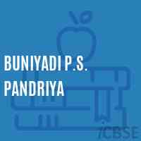 Buniyadi P.S. Pandriya Primary School Logo