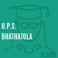 U.P.S. Bhathatola Primary School Logo