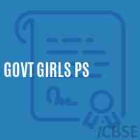 Govt Girls Ps Primary School Logo