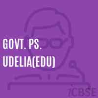 Govt. Ps. Udelia(Edu) Primary School Logo