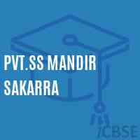 Pvt.Ss Mandir Sakarra Primary School Logo