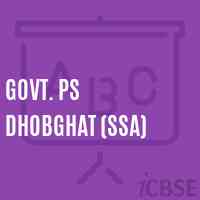 Govt. Ps Dhobghat (Ssa) Primary School Logo