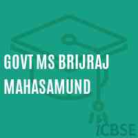 Govt Ms Brijraj Mahasamund Middle School Logo