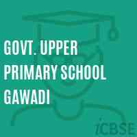 Govt. Upper Primary School Gawadi Logo