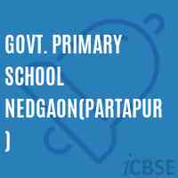 Govt. Primary School Nedgaon(Partapur) Logo