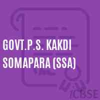 Govt.P.S. Kakdi Somapara (Ssa) Primary School Logo