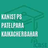 Kanist Ps Patelpara Kaikacherbahar Primary School Logo