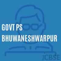 Govt Ps Bhuwaneshwarpur Primary School Logo