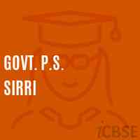 Govt. P.S. Sirri Primary School Logo