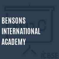 Bensons International Academy School Logo