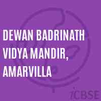 Dewan Badrinath Vidya Mandir, Amarvilla School Logo