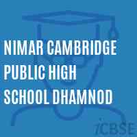 Nimar Cambridge Public High School Dhamnod Logo