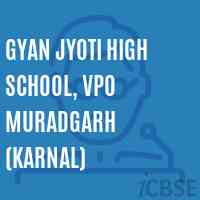Gyan Jyoti High School, Vpo Muradgarh (Karnal) Logo