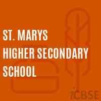 St. Marys Higher Secondary School Logo