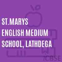 St.Marys English Medium School, Lathdega Logo