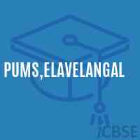 Pums,Elavelangal Middle School Logo