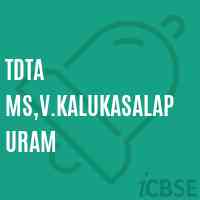 Tdta Ms,V.Kalukasalapuram Middle School Logo