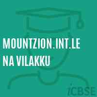 Mountzion.Int.Lena Vilakku Middle School Logo