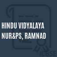 Hindu Vidyalaya Nur&ps, Ramnad Primary School Logo