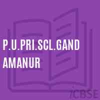 P.U.Pri.Scl.Gandamanur Primary School Logo