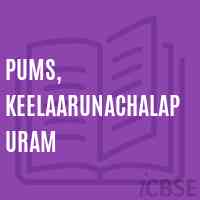 Pums, Keelaarunachalapuram Middle School Logo