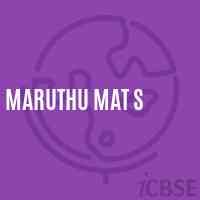 Maruthu Mat S Secondary School Logo