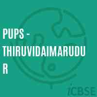 Pups - Thiruvidaimarudur Primary School Logo