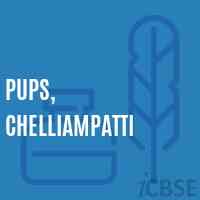 Pups, Chelliampatti Primary School Logo