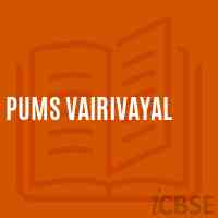 Pums Vairivayal Middle School Logo