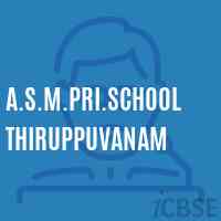 A.S.M.Pri.Schoolthiruppuvanam Logo