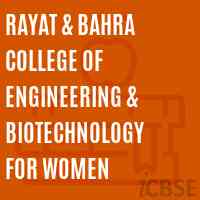 Rayat & Bahra College of Engineering & Biotechnology For Women Logo