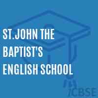 St.John The Baptist'S English School Logo