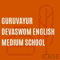 Guruvayur Devaswom English Medium School Logo