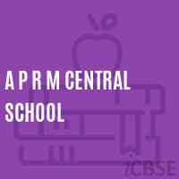 A P R M Central School Logo