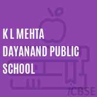 K L Mehta Dayanand Public School Logo