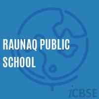 Raunaq Public School Logo