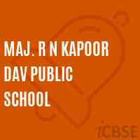 Maj. R N Kapoor Dav Public School Logo