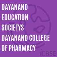 Dayanand Education Societys Dayanand College of Pharmacy Logo