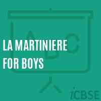 La Martiniere For Boys School Logo