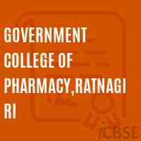 Government College of Pharmacy,Ratnagiri Logo